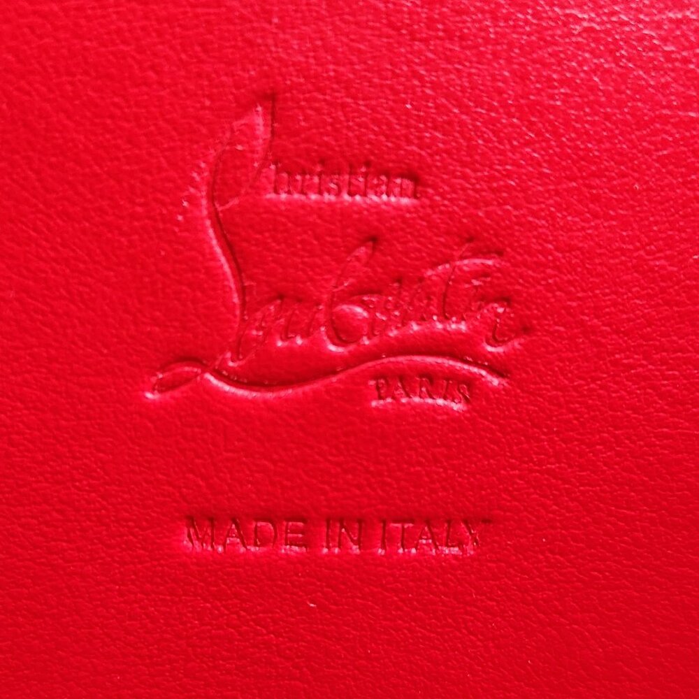 Christian Louboutin Large in Croc Embossed  WhiteTote